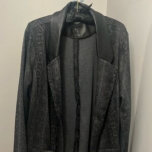 NWT - Liverpool Python Boyfriend Blazer